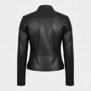 Women’s Biker Jacket Stylish Premium Leather Outerwear