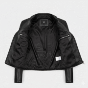 Women’s Biker Jacket Stylish Premium Leather Outerwear