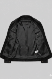 Hank Moody Leather Jacket Californication Season 5 Black Suede