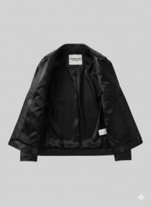 Damon Salvatore Black Leather Jacket Vampire Diaries