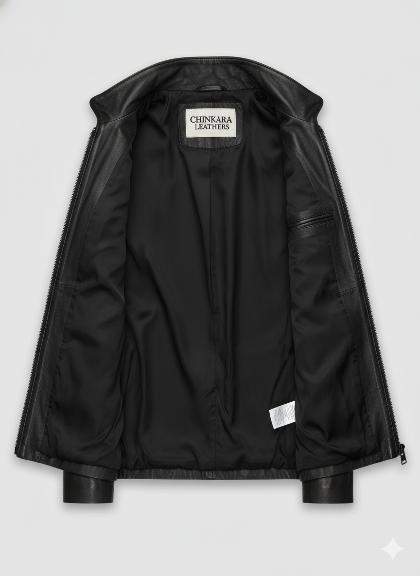 Mission Impossible Leather Jacket Tom Cruise Rogue Nation Biker