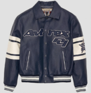 G-1 Flight Leather Jacket Vintage Brown Aviator Pilot Military Style