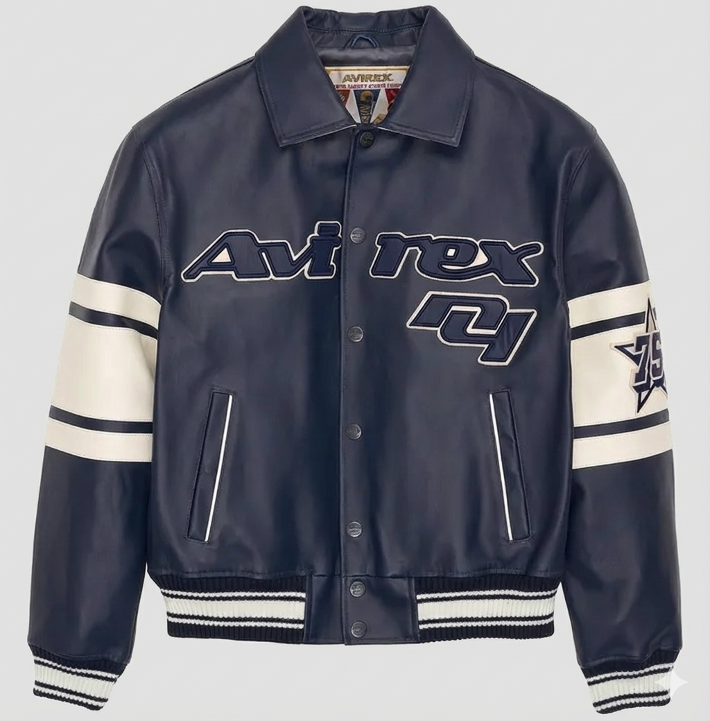 G-1 Flight Leather Jacket Vintage Brown Aviator Pilot Military Style