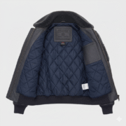 Avirex Classic Black G-1 Aviator Leather Flight Jacket