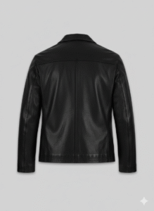 Jim Morrison Leather Jacket Black Vintage Rock Style Chinkara