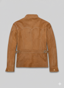 Martin Lawrence Leather Jacket Brown Vintage Slim Fit