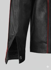 Elevate your style with the N7 Mass Effect Leather jacket. Made from real sheepskin with the iconic red stripe. Shop now at Chinkara Leathers!