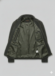 Skyfall Daniel Craig Olive Green Suede Jacket Chinkara Leathers