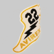 Avirex Mustard Leather Varsity Wool Bomber Jacket