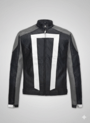 Robbie Reyes Shield Jacket Gabriel Luna Ghost Rider Leather