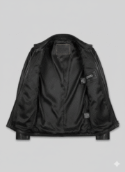 Hank Moody Leather Jacket Californication Season 3 Black Biker