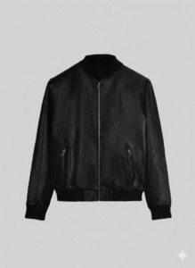 Mark Wahlberg Infinite Black Real Sheepskin Leather Jacket