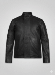 Hank Moody Leather Jacket Californication Season 3 Black Biker
