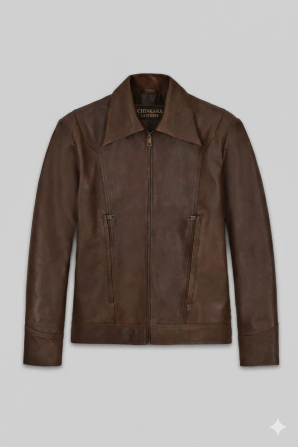Wolverine Days Future Past Brown Leather Jacket X Men Style