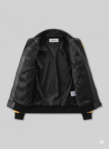 8 Ball Leather Jacket Patrick Warburton Multi Color Bomber