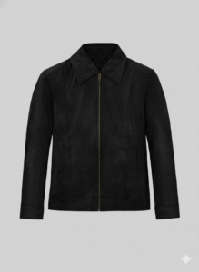 Hank Moody Leather Jacket Californication Season 5 Black Suede