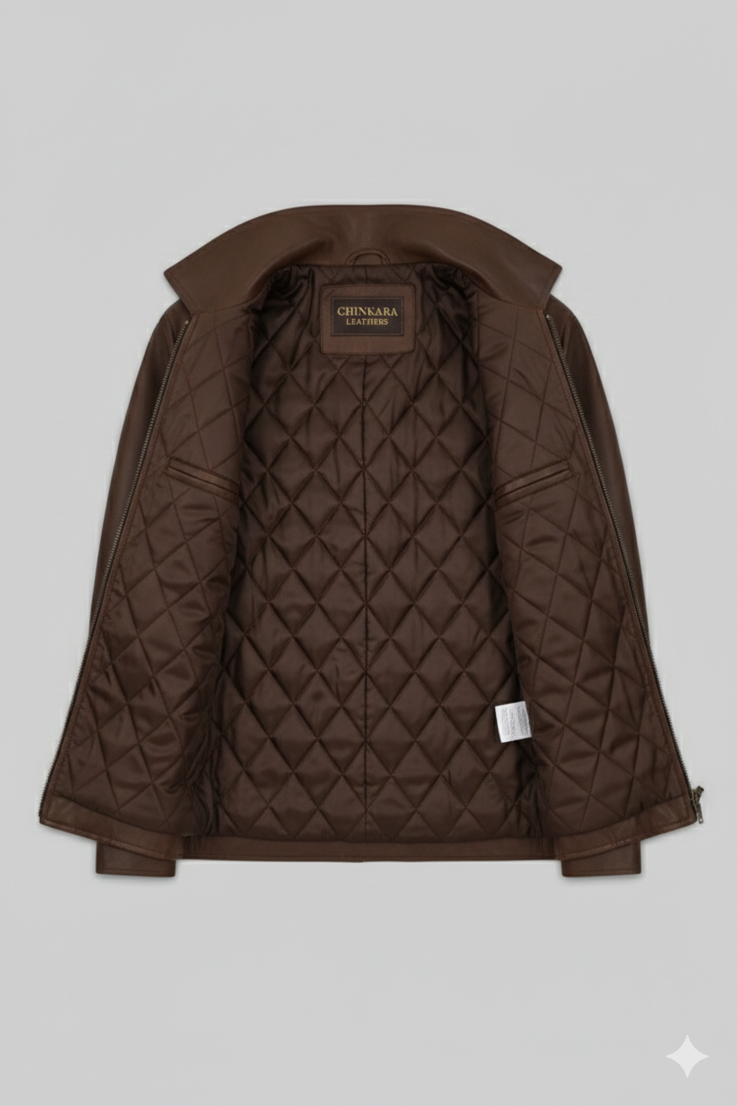 Wolverine Days Future Past Brown Leather Jacket X Men Style