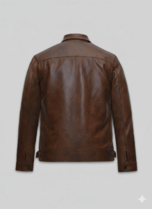 Leonardo DiCaprio Aviator Brown Leather Jacket Movie Replica