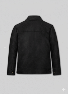 Hank Moody Leather Jacket Californication Season 5 Black Suede
