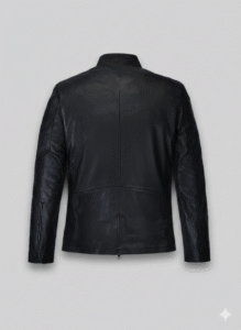 Chris Pratt Leather Jacket Premium Black Slim Fit Biker Wear