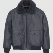 Avirex Classic Black G-1 Aviator Leather Flight Jacket