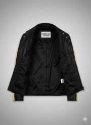 Kill Bill Leather Jacket Men Light Grey Background Biker Style