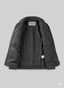 Dark Grey Leather Jacket for Men Premium Biker Outerwear